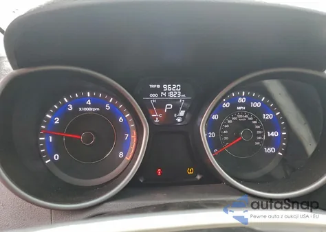 2012 Hyundai Elantra Gls из США, поврежденный, VIN KMHDH4AE7CU193249